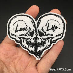 Rock Punk Clothes Patches